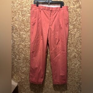 Lands‎ End Tailored Fit Pink Chino Pants Size 35